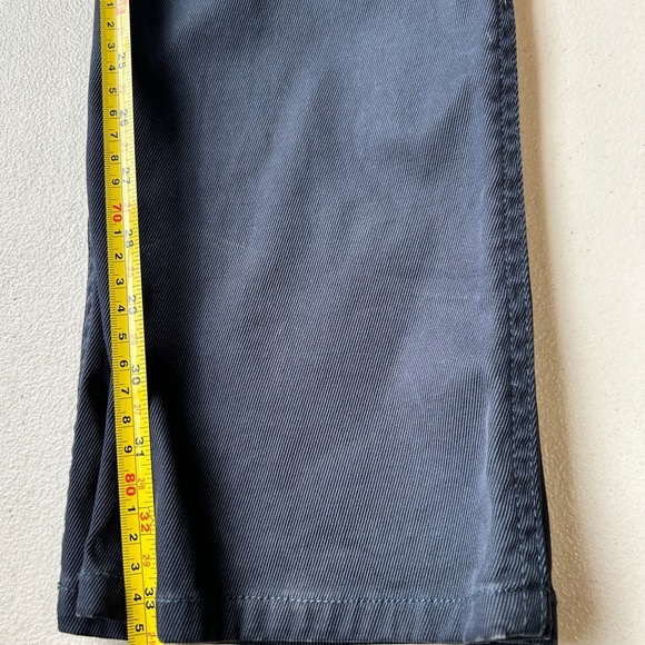 FAHERTY MENS 29 X‎ 33 STRETCH TERRY PANTS JEANS NAVY BLUE 5-POCKET SLIM STRAIGHT - Picture 3 of 6